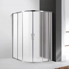 Душевой уголок Cezares Molveno MOLVENO-RH-22-130/120-P-Cr 130*120*195 стекло рифленое без поддона
