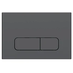 Клавиша смыва Vincea VFP-002GM вороненая сталь (приобретается в комплекте с инсталляцией)