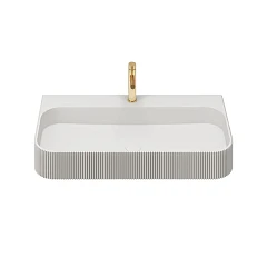 Раковина Vincea VWB-6SG75MW 75*46 белая матовая