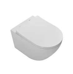 Подвесной унитаз Vincea Globo VT1-14T 36*53,5 с системой смыва Торнадо с крышкой-сиденьем микролифт Slim