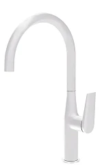 Смеситель Olive’s Viar 28431VRW для кухни белый матовый