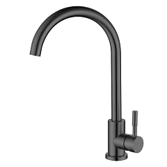 Смеситель Olive’s Balear 13435-1BLGM для кухни оружейная сталь