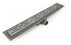 Душевой лоток Esbano Meta ESTRMETRAIN70GM оружейная сталь