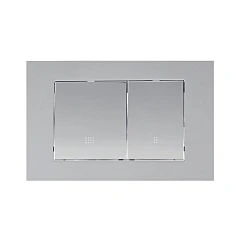 Клавиша смыва Olive’s Porto PR412G матовый хром