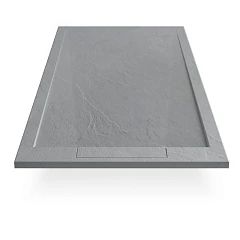 Душевой поддон Esbano Luxe ESP-LX108G 100*80*2,5 серый матовый