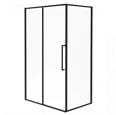 Душевой уголок Esbano Surf ESS-129PS-B 120*90*195 профиль черный матовый L/R без поддона