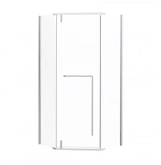 Душевой уголок Esbano Surf ESS-90PR-C 90*90*195 пятиугольный L/R без поддона