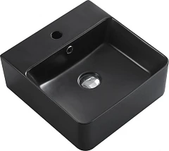 Накладная раковина Esbano Circon 40*42*15,5 черная матовая