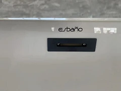 Накладки сменные на слив-перелив Esbano Drain Set черные матовые