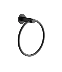 Полотенцедержатель Sancos Base SC9029MB кольцо черный матовый