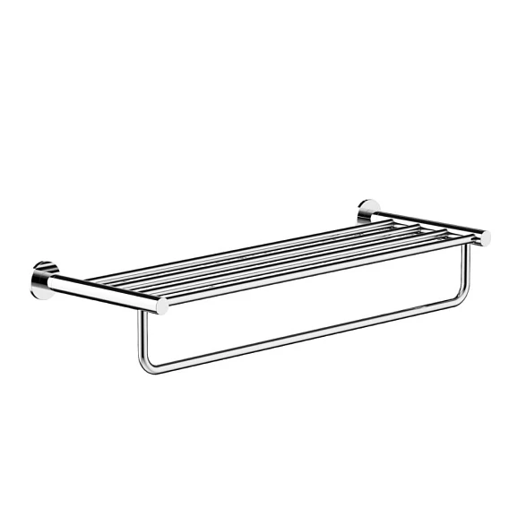 Полка для полотенец Sancos Base SC9028CH с держателем хром
