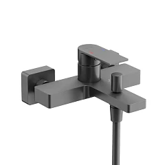 Смеситель Sancos Studio SC9018GG для ванны и душа вороненая сталь