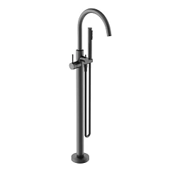 Напольный смеситель Sancos Etna SC9009GG вороненая сталь