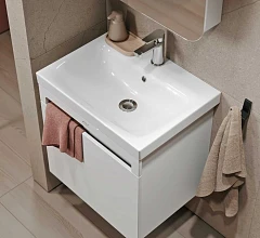 Тумба под раковину Alavann Cosmetic 60 (ум. Moduo 60) белая