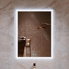 Зеркало Alavann Emma 70 с подсветкой и функцией антизапотевания