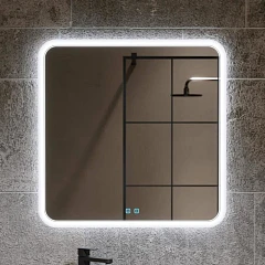 Зеркало Alavann Anna 100 с подсветкой и функцией антизапотевания