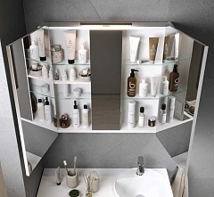 Зеркало-шкаф Alavann Cosmetic 90 с приближением