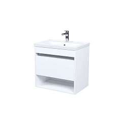 Тумба с раковиной Iddis Zodiac X 60 белая матовая