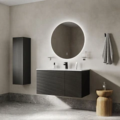 Комплект мебели Iddis Bild 100 темно-серый