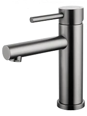 Смеситель для раковины WONZON & WOGHAND темный графит (WW-H9089-BGG)