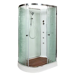 Душевая кабина AvaCan EM1511 110х80х210 R N с гидромассажем без крыши
