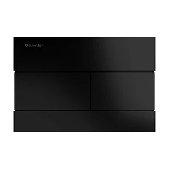 Клавиша смыва Knotlor Vitality BIS103BL черная матовая