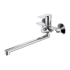 Смеситель Splenka S06.22 универсальный с душевыми аксессуарами хром