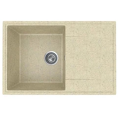 Кухонная мойка Uperwood ECON UPD-507 73,5х47,5 бежевая матовая
