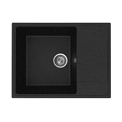 Кухонная мойка Uperwood ECON UPD-202 65х49,5 черная матовая