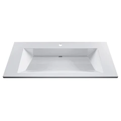 Мебельная раковина Uperwood Olivia 100 белая (приобретается в комплекте с тумбой)