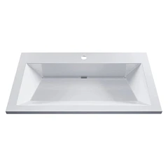 Мебельная раковина Uperwood Olivia 80 белая (приобретается в комплекте с тумбой)