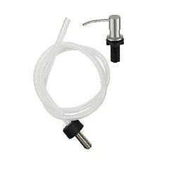 Дозатор Splenka S710.02.05 встраиваемый для кухонной мойки с удлинительной трубкой сатин