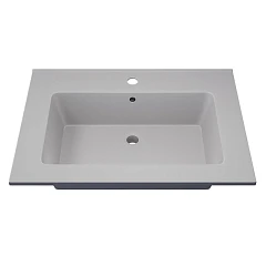 Мебельная раковина Uperwood Parma Quartz 65 белая (приобретается в комплекте с тумбой)