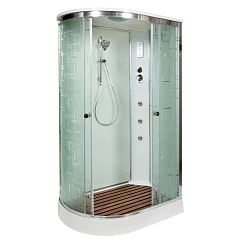 Душевая кабина AvaCan EM1512 120х80х220 R с гидромассажем и электрикой