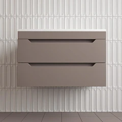 Тумба под раковину Style Line Остин 80 подвесная тауп темный