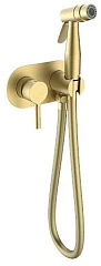 Гигиенический душ со смесителем Raglo R20.52.03 скрытый монтаж золотой сатин