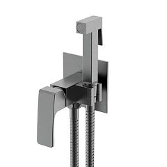 Гигиенический душ со смесителем Raglo R01.52.09 скрытый монтаж графит