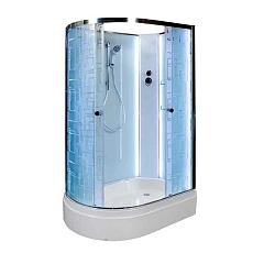 Душевая кабина AvaCan EM3012 120х90х210 R N с LED-подсветкой без крыши