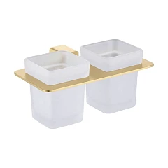 Двойной стакан Raglo R301.08.03 золотой сатин