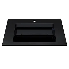 Мебельная раковина Uperwood Next Premium 70 черная (приобретается в комплекте с тумбой)