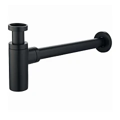 Сифон для раковины Raglo R600.20.06 1 1/4 черный матовый