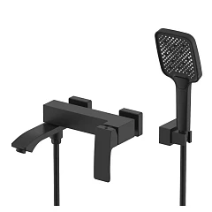 Смеситель Raglo R01.30.06 для ванны и душа черный матовый