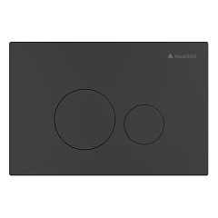 Клавиша смыва Aqueduto Circulo Novo CIR0240 черная матовая