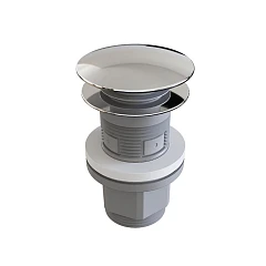 Донный клапан Aqueduto Ralo RAL0200 1 1/4 Click-clack универсальный хром