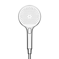 Душевая лейка Sancos Nok round SC6001CH-W 3 режима хром/белый