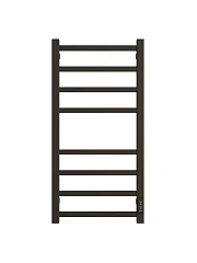Электрический полотенцесушитель Двин L Plaza Neo 40*80 L/R черный матовый