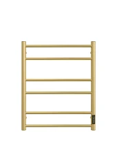 Электрический полотенцесушитель Двин L Neo 50*60 L/R золотой матовый