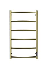 Электрический полотенцесушитель Двин R neo 40*80 L/R состаренная бронза матовая