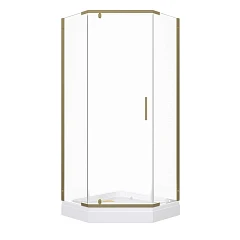 Душевое ограждение Triton Дека-Голд 90*90*207 L/R с поддоном