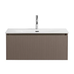 Тумба под раковину BelBagno Uno 80 бежевая матовая